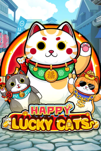 Happy Lucky Cats бесплатная онлайн игра от лучшего сайта Гранд Казино Казахстан